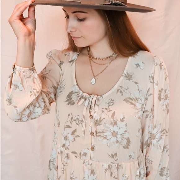 Floral swing dress - Picture 3 of 5